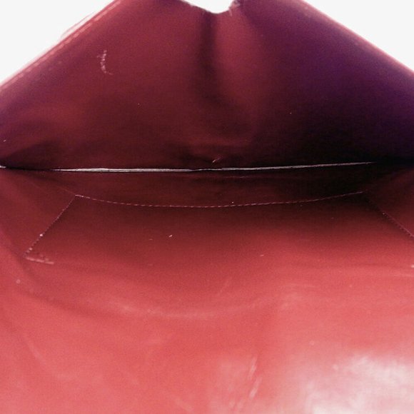AUTH Cartier clutch bag mast line Bordeaux leather - Picture 3 of 8